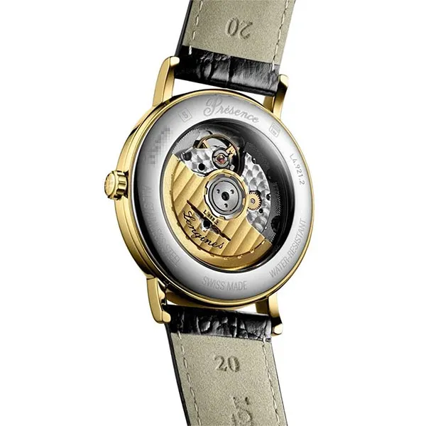Đồng Hồ Nam Longines Presence L4.921.2.11.2 Màu Đen - Vàng