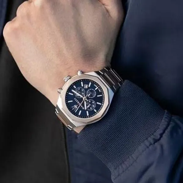 Đồng Hồ Nam Maserati Stile Chronograph Blue Dial Quartz R8873642002 Phối Màu