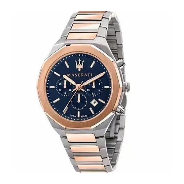 Đồng Hồ Nam Maserati Stile Chronograph Blue Dial Quartz R8873642002 Phối Màu