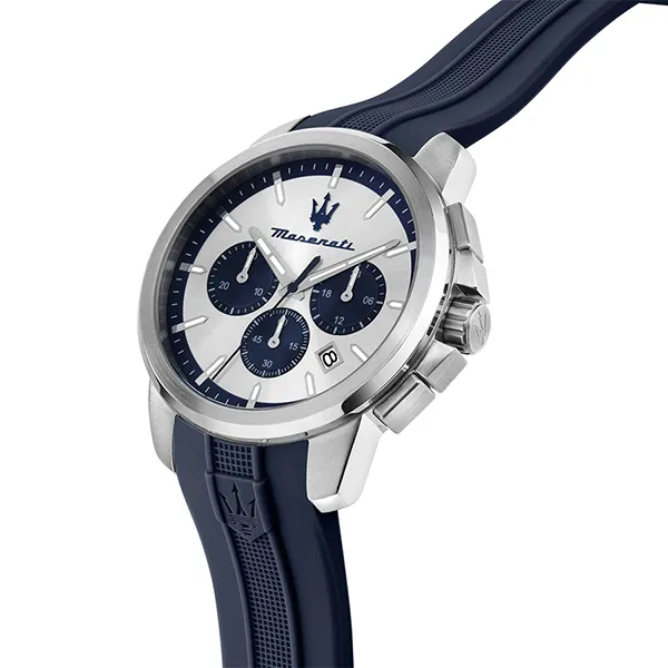 Đồng Hồ Nam Maserati Successo Quartz Watch R8871621042 Màu Xanh Lam