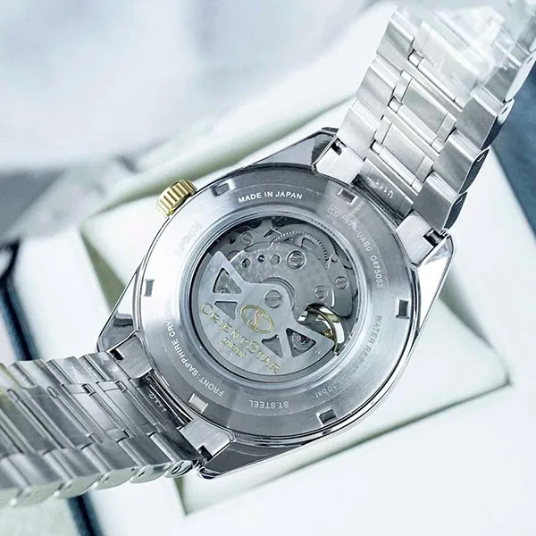 Đồng Hồ Nam Orient Star Contemporary Modern Skeleton RK-AV0124G (RE-AV0124G00B) Màu Bạc