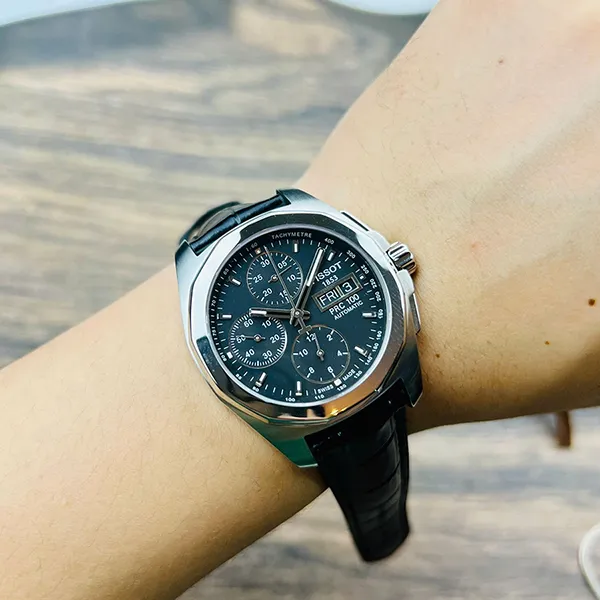 Đồng Hồ Nam Tissot Automatic T008.414.16.051.00 PR100 Chronograph Màu Đen