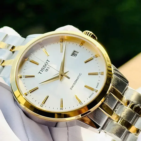 Đồng Hồ Nam Tissot Automatic T129.407.22.031.01 Màu Bạc Trắng