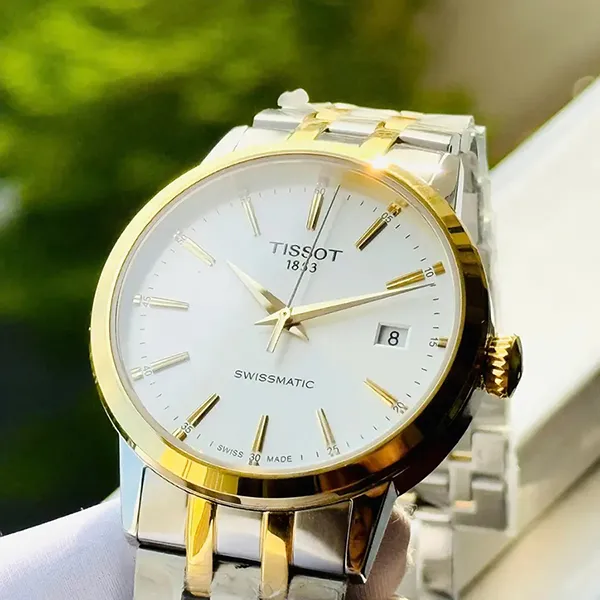 Đồng Hồ Nam Tissot Automatic T129.407.22.031.01 Màu Bạc Trắng