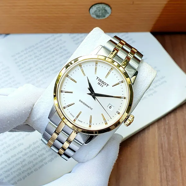 Đồng Hồ Nam Tissot Automatic T129.407.22.031.01 Màu Bạc Trắng