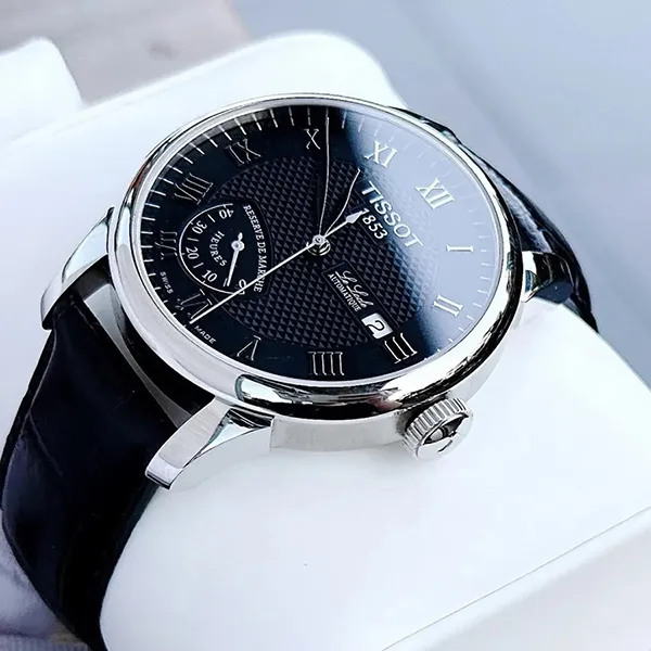 Đồng Hồ Nam Tissot Le Locle Automatic T006.424.16.053.00 (T0064241605300) Màu Đen Bạc