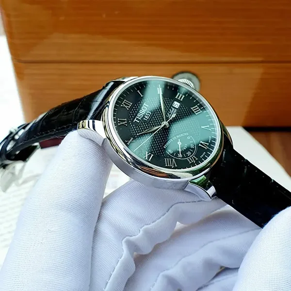 Đồng Hồ Nam Tissot Le Locle Automatic T006.424.16.053.00 (T0064241605300) Màu Đen Bạc