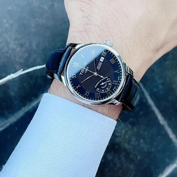 Đồng Hồ Nam Tissot Le Locle Automatic T006.424.16.053.00 (T0064241605300) Màu Đen Bạc