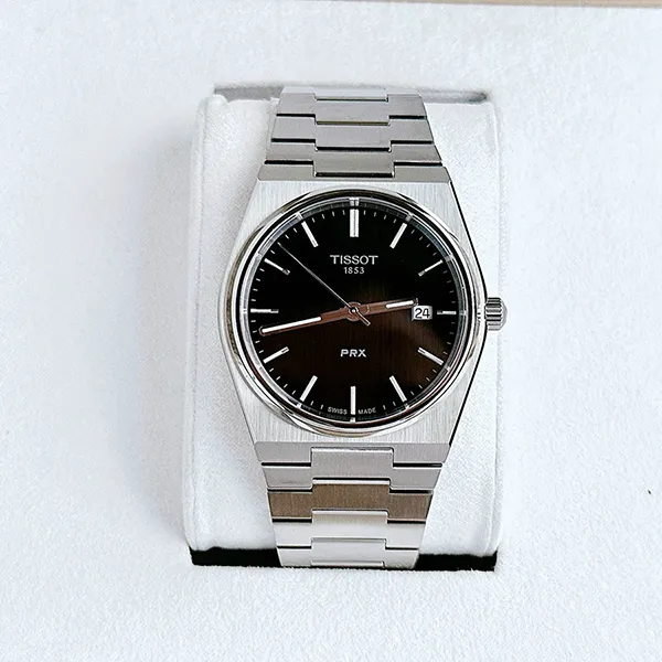 Đồng Hồ Nam Tissot PRX Quartz Watch T137.410.11.051.00 Màu Bạc/Đen