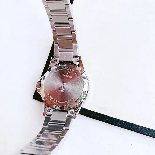 Đồng Hồ Nữ Bulova 96R215 Marine Star Màu Bạc Xanh