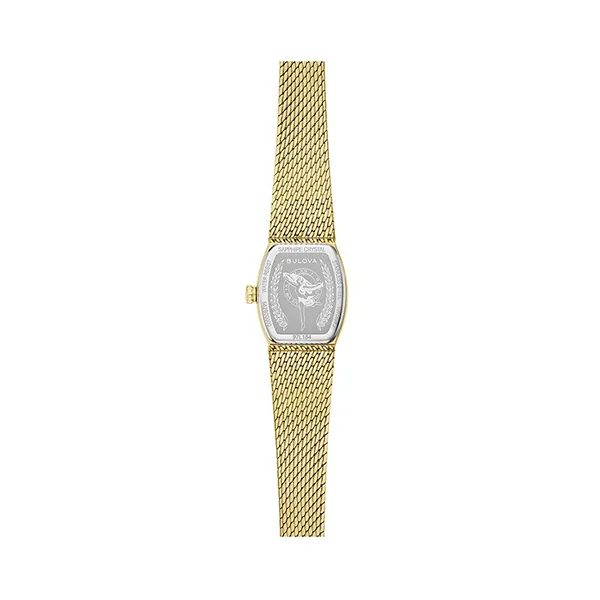 Đồng Hồ Nữ Bulova Classic Goddess of Time Malachite 97L184 17mm Màu Vàng