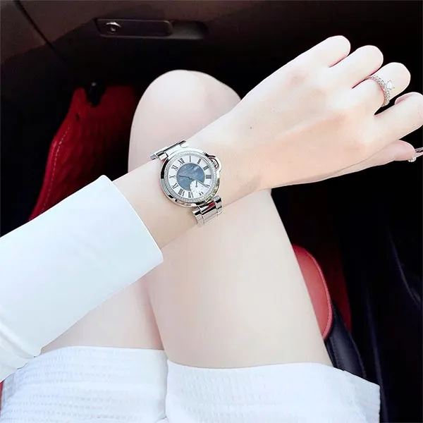 Đồng Hồ Nữ Christian Van Sant Cybele Quartz CV0236 Màu Bạc