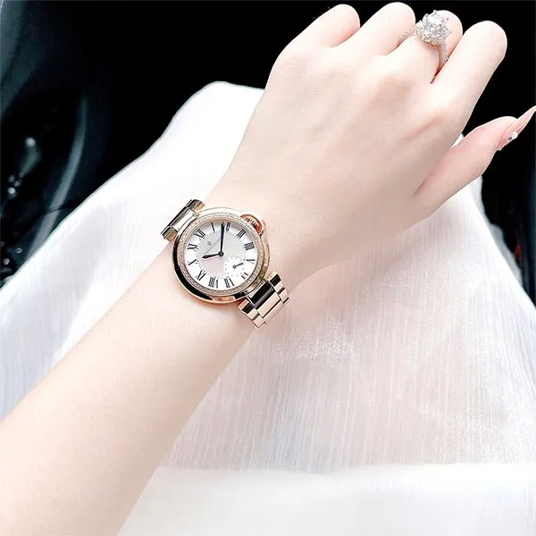 Đồng Hồ Nữ Christian Van Sant Quartz CV0232 Màu Vàng Gold (Tặng Vòng Tay)