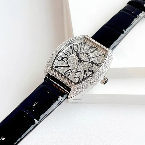 Đồng Hồ Nữ Christian Van Sant Women's Elegant White Dial Watch CV4821B Màu Đen