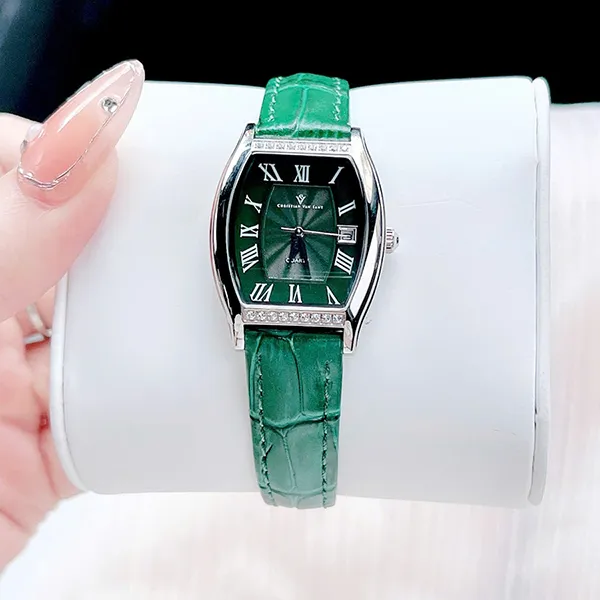 Đồng Hồ Nữ Christian Van Sant Women's Gemma Green Dial Watch CV2443 Màu Xanh Lá