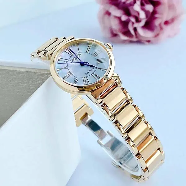 Đồng Hồ Nữ Citizen Citizen L Mae EM1062-57D Màu Vàng