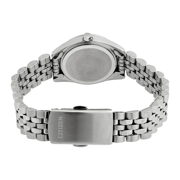 Đồng Hồ Nữ Citizen Crystal Mother Of Pearl Dial Watch EU6060-55D Màu Bạc