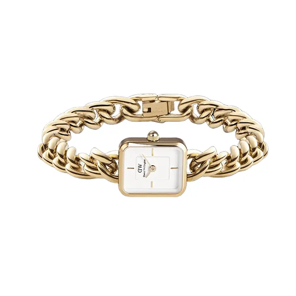 Đồng Hồ Nữ Daniel Wellington Chunky Chain Màu Vàng Gold