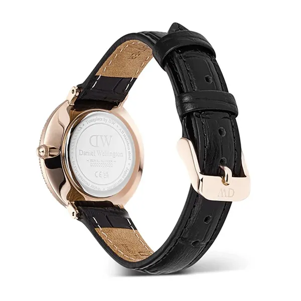 Đồng Hồ Nữ Daniel Wellington Crystal Bezel DW00100827 Màu Đen