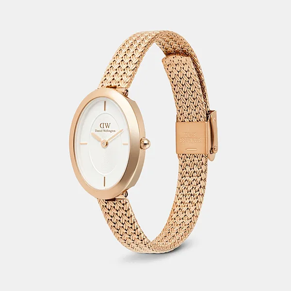Đồng Hồ Nữ Daniel Wellington Dây Lưới - DW00100883 Juliette Braided Màu Vàng Hồng