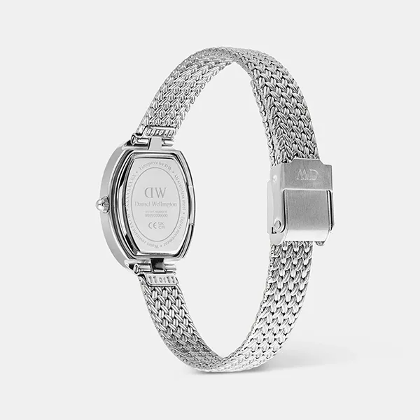 Đồng Hồ Nữ Daniel Wellington Dây Lưới - DW00100884 Juliette Braided Màu Bạc