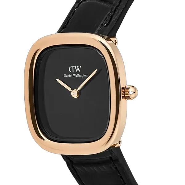 Đồng Hồ Nữ Daniel Wellington Margot Reading Onyx Ceramic Màu Vàng Hồng