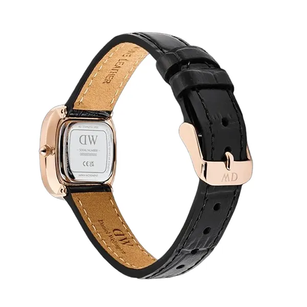 Đồng Hồ Nữ Daniel Wellington Margot Reading Onyx Ceramic Màu Vàng Hồng
