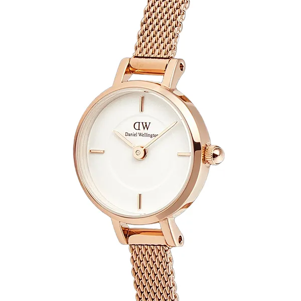Đồng Hồ Nữ Daniel Wellington Petite Mini Melrose Màu Vàng Hồng
