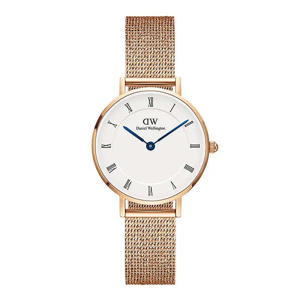 Đồng Hồ Nữ Daniel Wellington Petite Roman Numerals Melrose DW00100681 Màu Vàng Hồng