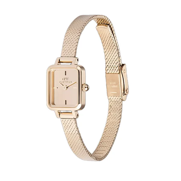 Đồng Hồ Nữ Daniel Wellington Quadro Mini Reflection Rose Gold Màu Vàng Hồng