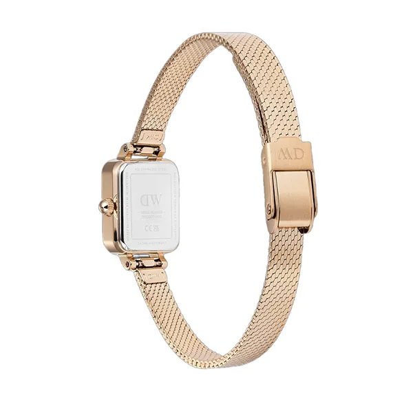 Đồng Hồ Nữ Daniel Wellington Quadro Mini Reflection Rose Gold Màu Vàng Hồng