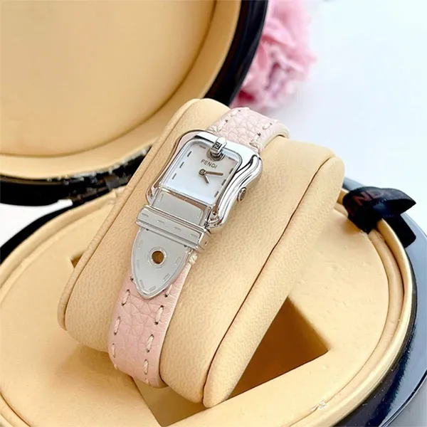 Đồng Hồ Nữ Fendi B Swiss Made Màu Hồng Trắng