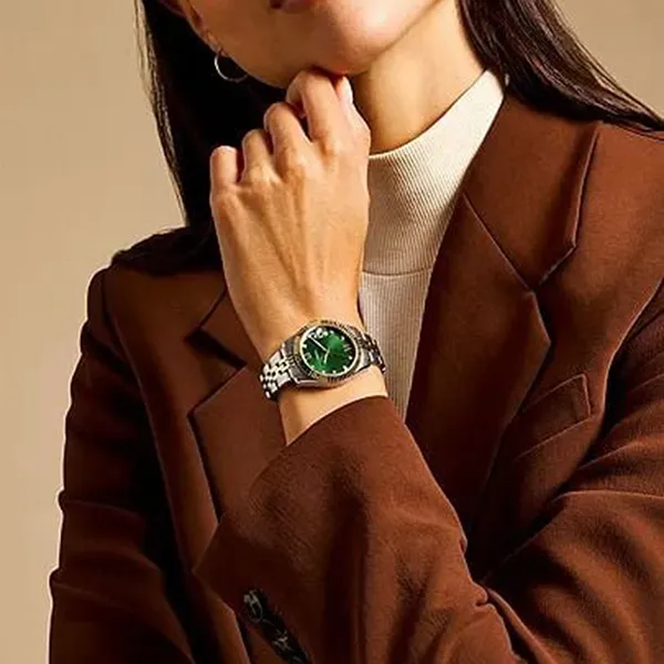 Đồng Hồ Nữ Fossil Scarlette ES5388 Màu Xanh Green