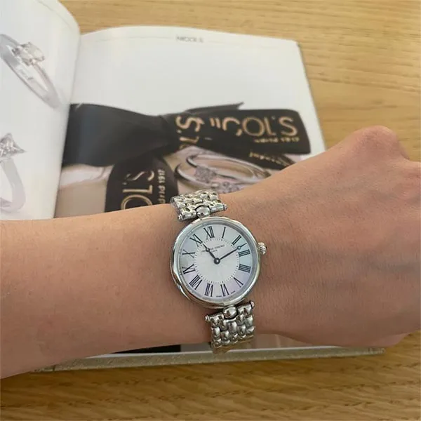 Đồng Hồ Nữ Frederique Constant Art Deco Carrée FC-200MPW2AR6B Màu Bạc