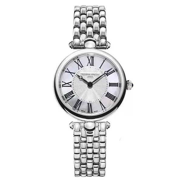 Đồng Hồ Nữ Frederique Constant Art Deco Carrée FC-200MPW2AR6B Màu Bạc