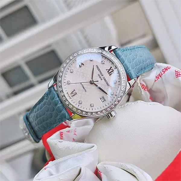 Đồng Hồ Nữ Frederique Constant FC-303LGD3BD6 (FC303LGD3BD6) Màu Xanh Bạc