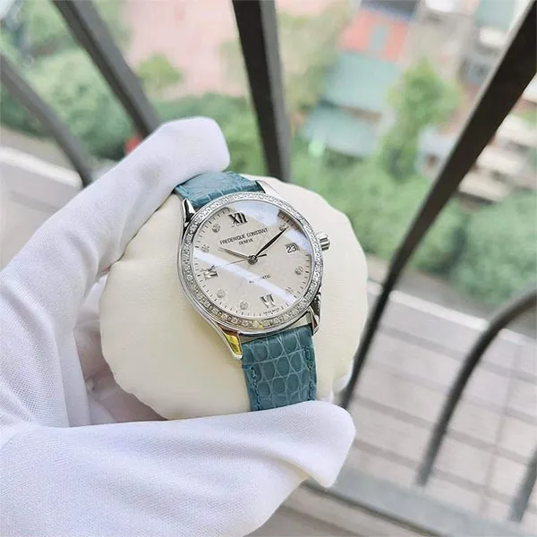 Đồng Hồ Nữ Frederique Constant FC-303LGD3BD6 (FC303LGD3BD6) Màu Xanh Bạc