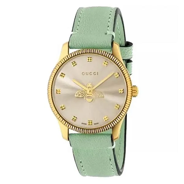 Đồng Hồ Nữ Gucci G-Timeless YA1265040 Màu Xanh Trắng