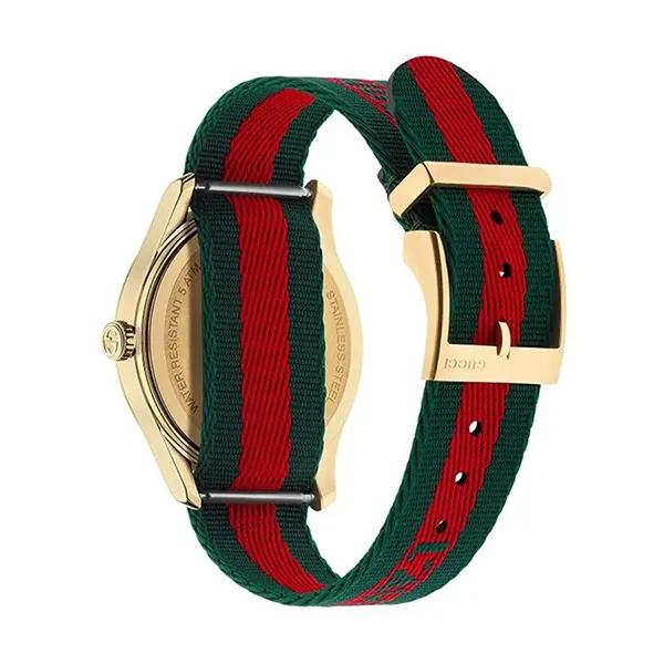 Đồng Hồ Nữ Gucci Le Marché Des Merveilles Watch YA126487 Màu Xanh Lá/Đỏ