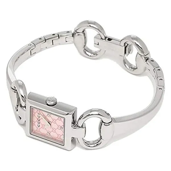 Đồng Hồ Nữ Gucci Tornavoni Women's Watch Quartz Pink Pearl YA120518 Màu Hồng Bạc
