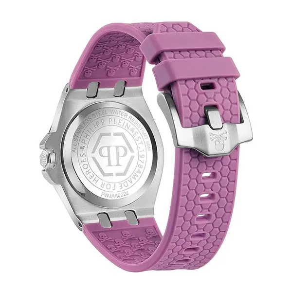 Đồng Hồ Nữ Philipp Plein PWJAA0222 Plein Extreme Lady Ladies Watch Màu Bạc Tím