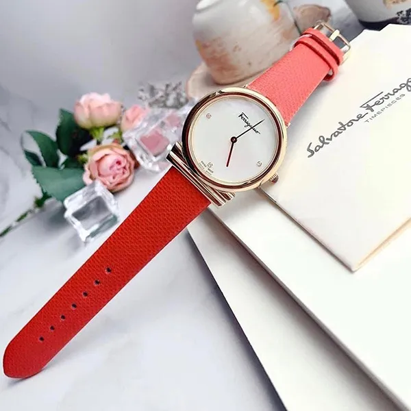 Đồng Hồ Nữ Salvatore Ferragamo Quartz SFIY00319 Màu Đỏ
