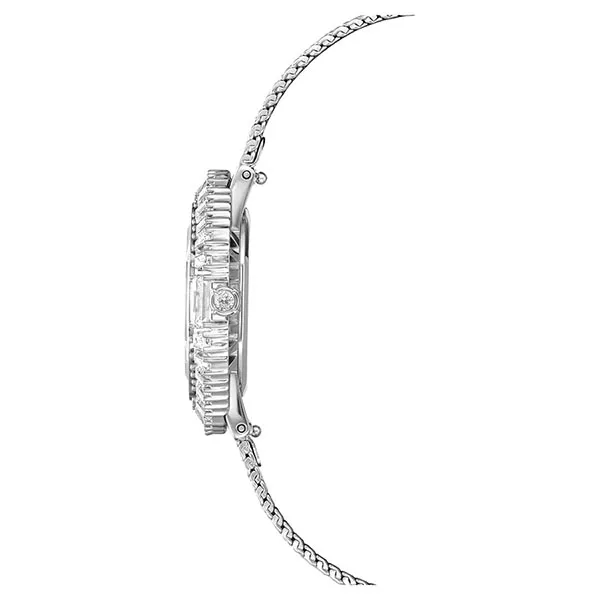 Đồng Hồ Nữ Swarovski Matrix Octagon Watch Metal Bracelet, Silver Tone, Stainless Steel 5732498 Màu Bạc