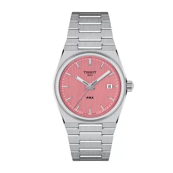 Đồng Hồ Nữ Tissot PRX T137.210.11.331.00 (T1372101133100) Màu Hồng Bạc