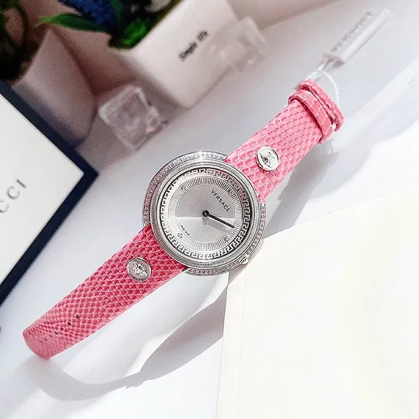 Đồng Hồ Nữ Versace Quartz VA7070013 Màu Hồng