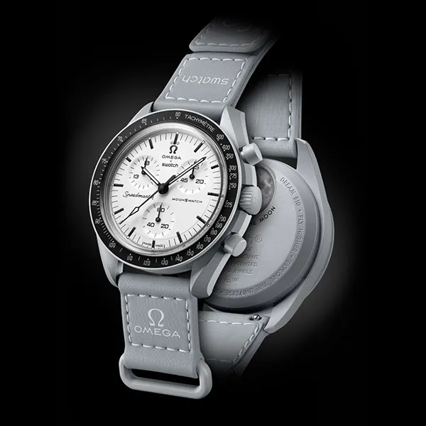 Đồng Hồ Omega x Swatch Moonswatch 1965 SO33M106 Màu Xám
