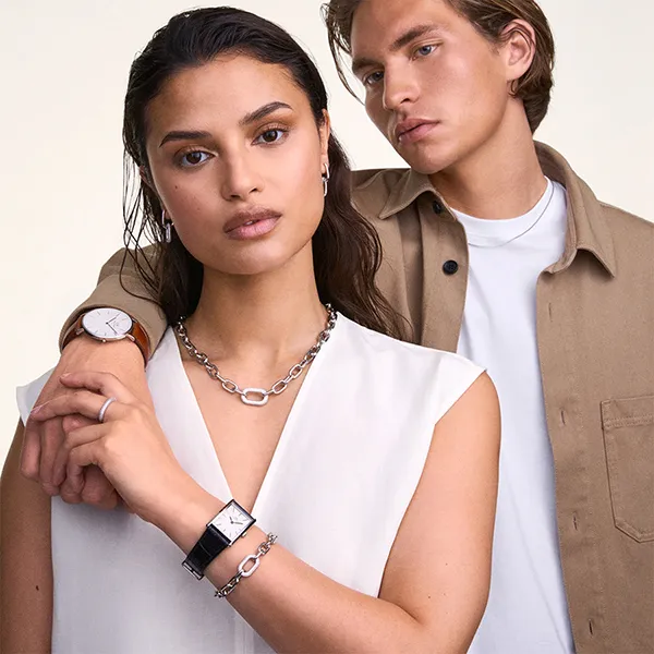 Đồng Hồ Unisex Daniel Wellington Bound Blac Crocodile DW00100697 Màu Đen