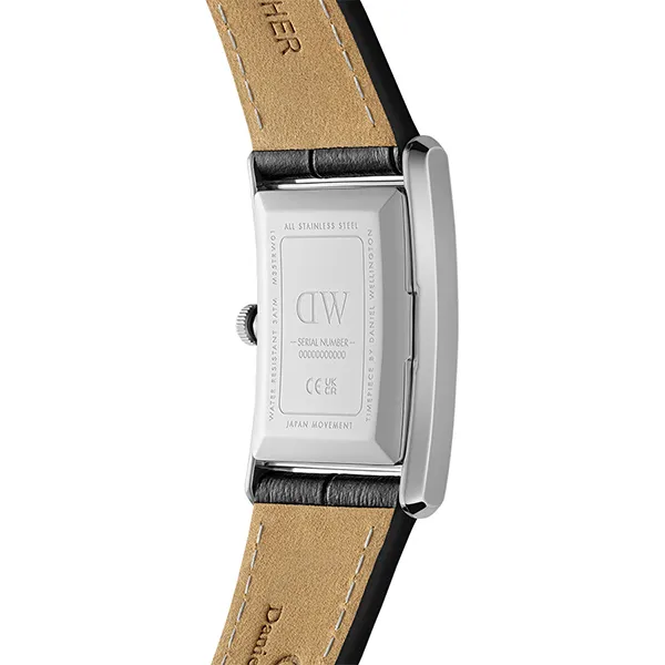 Đồng Hồ Unisex Daniel Wellington Bound Blac Crocodile DW00100697 Màu Đen
