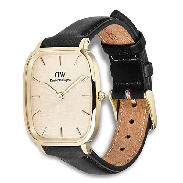 Đồng Hồ Unisex Daniel Wellington Vintage DW00100838 Marlon Watch 32x36.3mm Màu Đen Be