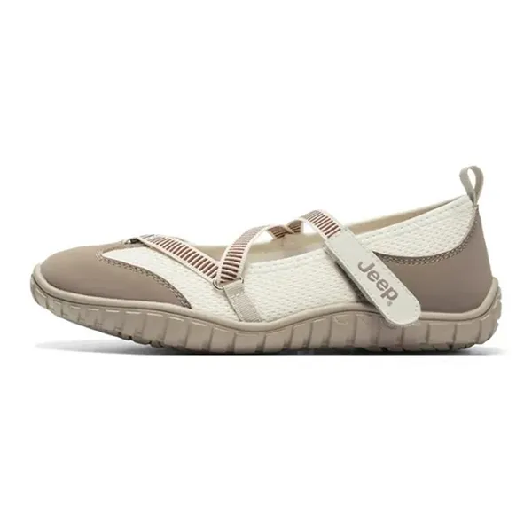Giày Bệt Nữ Jeep Outdoor Shoes Low Top P651W13111 Màu Be Size 35